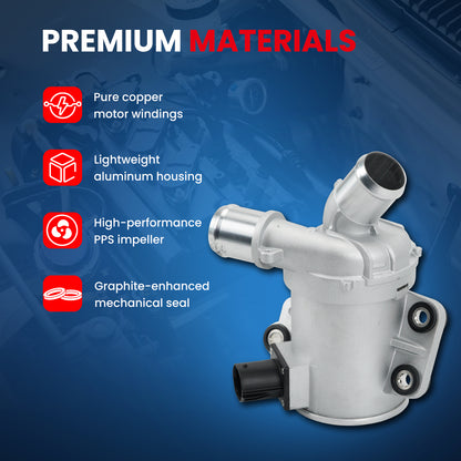 Bomba de agua eléctrica MOCA para Ford C-Max 2.0L (2013-2018), Ford Fusion 2.0L (2014-2020) y Lincoln MKZ 2.0L (2013-2020)