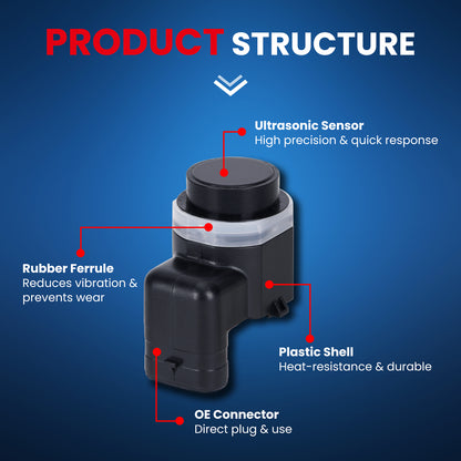 MOCA Parking Aid Sensor Fit for 2007-2010 BMW X3 2.5L 3.0L & 2007-2010 BMW X5 4.8L & 2008-2014 BMW X6 3.0L 4.4L