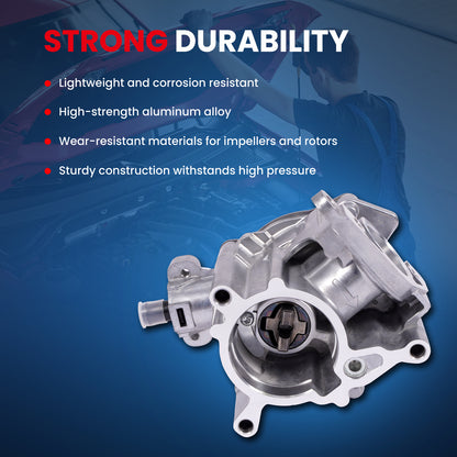 Bomba de vacío MOCA VCP152 compatible con Audi Q3 Q3 Quattro 2.0L 2015-2018 y Volkswagen CC 2.0L 2012-2017 y Volkswagen Tiguan 2.0L 2015-2017