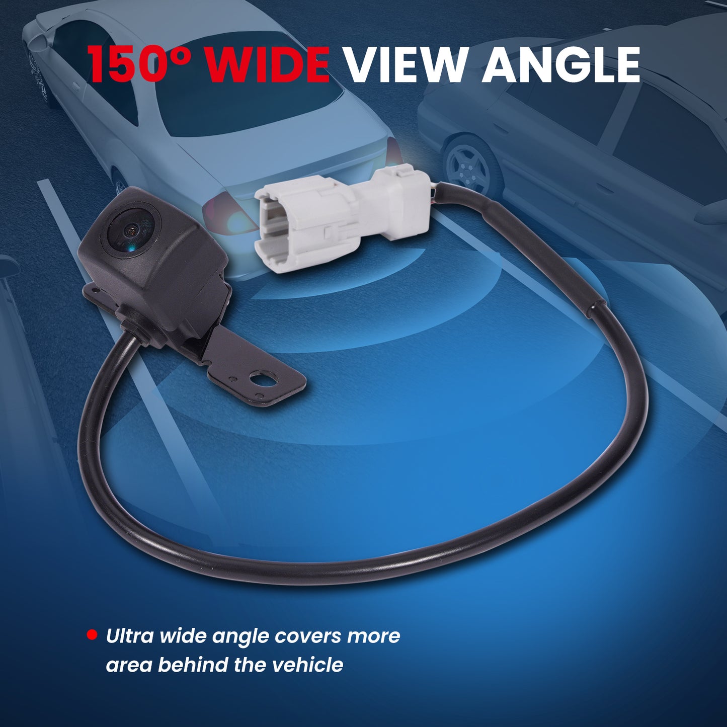 MOCA 590-477 Cámara de asistencia de estacionamiento trasero para Hyundai Santa Fe Sport 2013-2018 2.0L 2.4L y Hyundai Santa Fe 2013-2015 3.3L y 2012 Hyundai Santa Fe 2.4L 3.5L