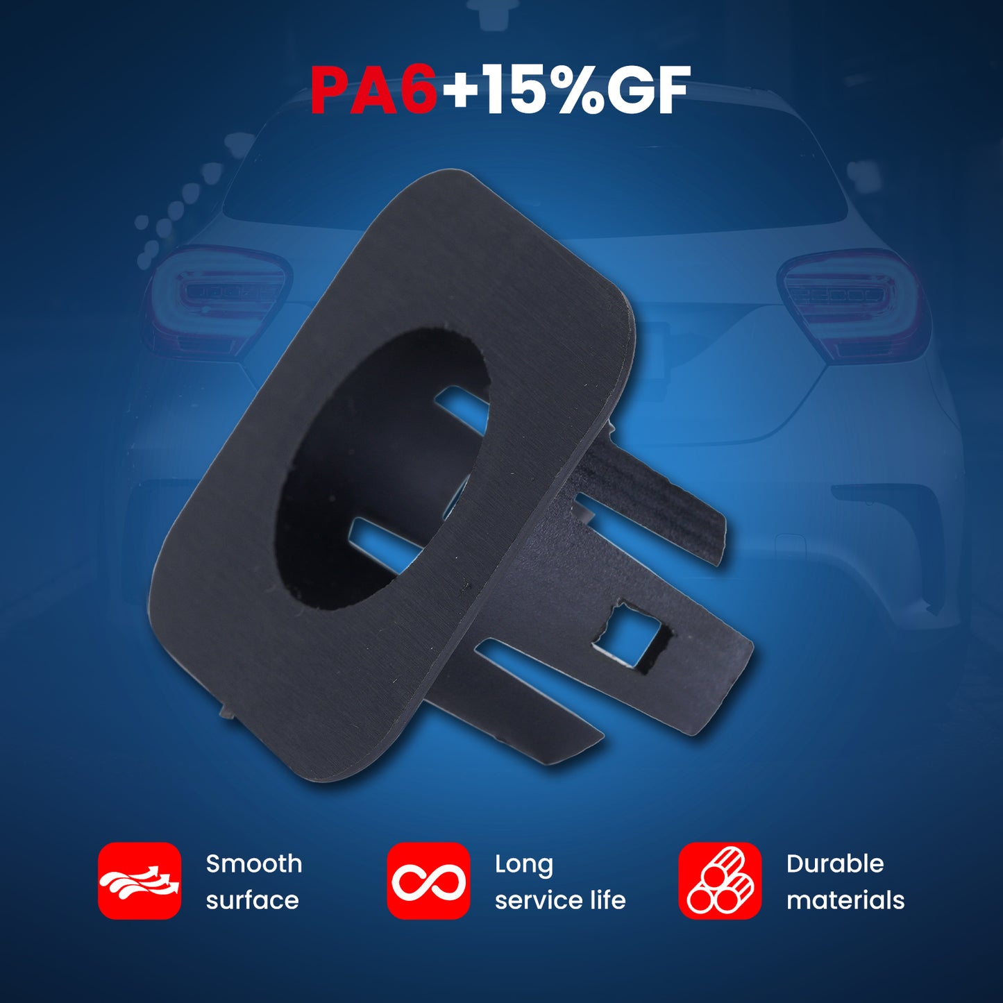 MOCA Parking Aid Sensor Bracket Fit for 2018-2023 Dodge Durango & 2014-2018 Jeep Cherokee & 2021-2023 Jeep Grand Cherokee