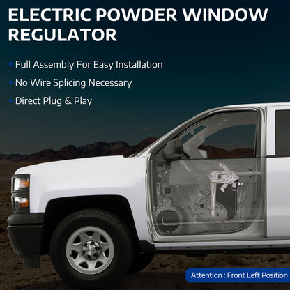 Elevalunas eléctrico delantero izquierdo MOCA con motor compatible con Ford Ranger 1993-2011