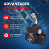 MOCA Power Steering Pump Fit for 2001-2012 Ford Ranger L4 2.3L & 2001-2009 Mazda B2300 L4 2.3L