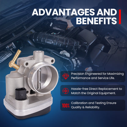 MOCA Throttle Body Fit for 2002-2008 Mini Cooper S L4 1.6L