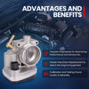 MOCA Throttle Body Fit for 2002-2008 Mini Cooper S L4 1.6L