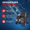 MOCA Power Steering Pump Fit for 2005-2008 Ford F-150 V6 4.2L