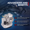 MOCA Throttle Body Fit for 2002-2008 Mini Cooper Base L4 1.6L