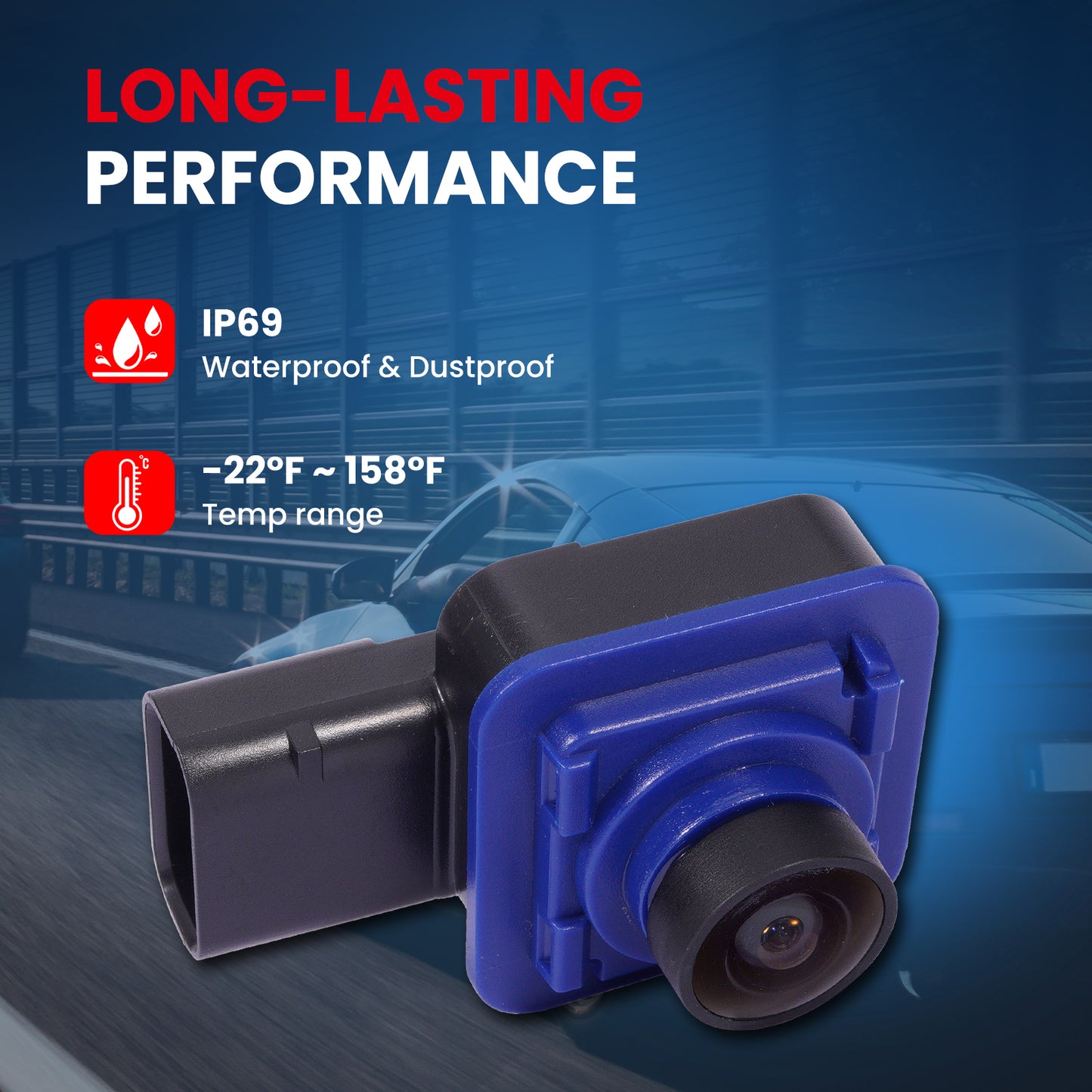 MOCA 590-080 PAS Rear Park Assist Camera Fit for 2015-2017 Ford F-150