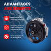 MOCA Power Steering Pump Fit for 2011-2016 F-250 F-350 Super Duty 6.2L