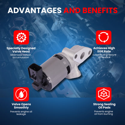 MOCA EGV1149 EGR Valve Fit for 2008-2010 Chrysler Town & Country 3.3L 3.8L & 2007-2011 Jeep Wrangler 3.8L & 2009-2010 Volkswagen Routan 3.8L