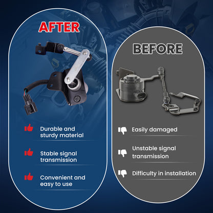 MOCA 53820-1LA2A Rear Ride Leveling Height Sensor Fit for 2014-2024 INFINITI QX80 5.6L, 2011-2013 INFINITI QX56 5.6L, 2017-2023 Nissan Armada 5.6L