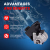 MOCA Power Steering Pump Fit for 1997-2003 Buick Century 3.1L & 1995-2001 Chevrolet Lumina 3.1L & 1996-2002 Pontiac Grand Prix 3.1L