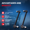 MOCA 2Pcs Front Sway Bar Link Kit Fit for 96-10 Chrysler Town & Country V6 3.3L & 11-18 Dodge Grand Caravan V6 3.6L