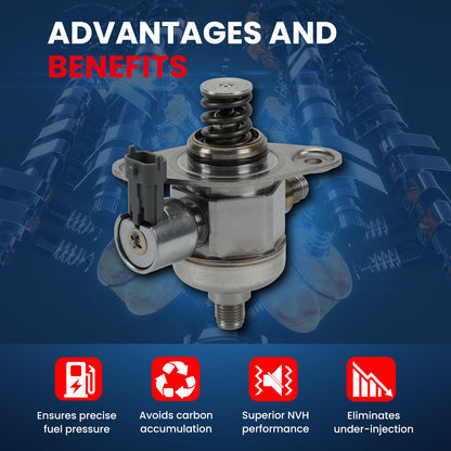 MOCA High Pressure Fuel Pump Fit for 2009-2017 Buick Enclave 3.6L & 2008-2011 Cadillac STS 3.6L & 2009-2016 GMC Acadia 3.6L & 2009-2010 Saturn Outlook 3.6L