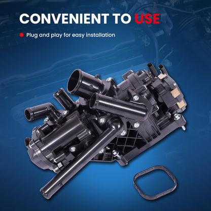 Bomba de agua eléctrica MOCA para Chevrolet Blazer 2.0L (2020-2024), Cadillac XT6 2.0L (2021-2024), GMC Acadia 2.0L (2020-2023) y Buick Envision 2.0L (2021-2023)