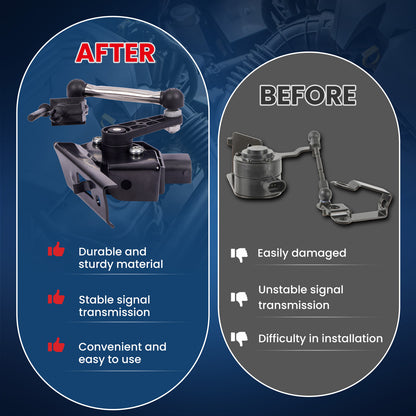 MOCA 97034302103 Front Left Ride Leveling Height Sensor Fit for 2010-2016 Porsche Panamera