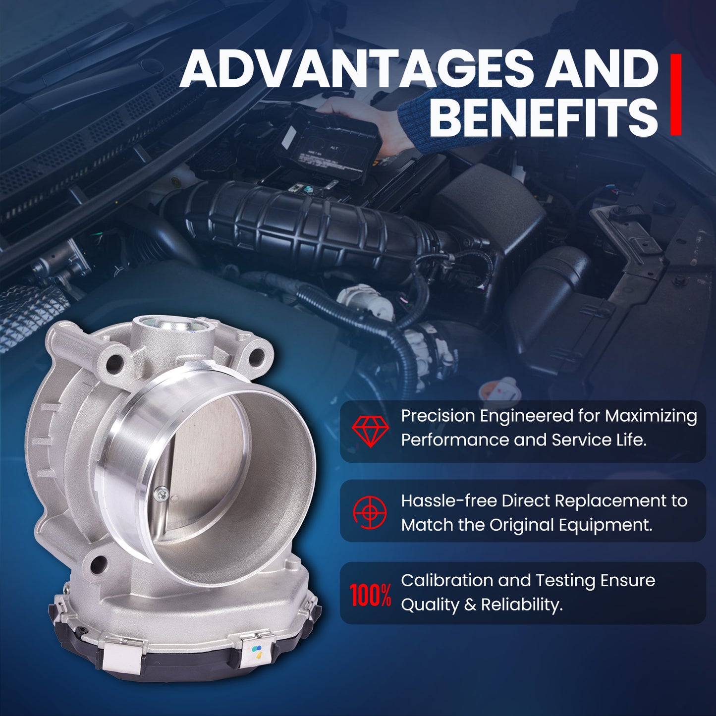 MOCA Fuel Injection Throttle Body - TB409
