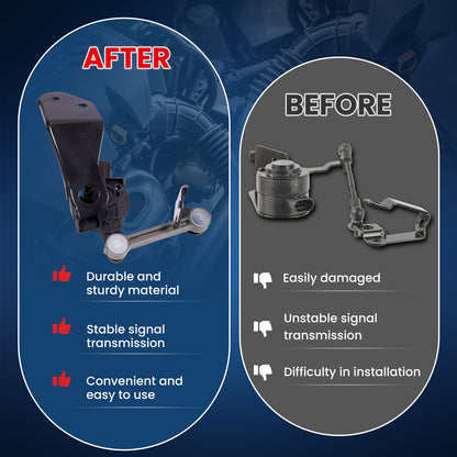 MOCA V10-72-0070 Rear Left Ride Leveling Height Sensor Fit for 2003-2013 Bentley Continental & 2004-2010 Audi A8 Quattro & 2004-2006 Volkswagen Phaeton