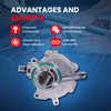 MOCA VCP187 Vacuum Pump Fit for 2009-2014 Audi TTS Quattro 2.0L & 2012-2013 Volkswagen Golf R 2.0L