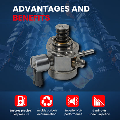 MOCA High Pressure Fuel Pump Fit for 2013-2016 Ford Escape 2.0L & 2013-2017 Ford Taurus 2.0L & 2013-2016 Lincoln MKT MKZ 2.0L