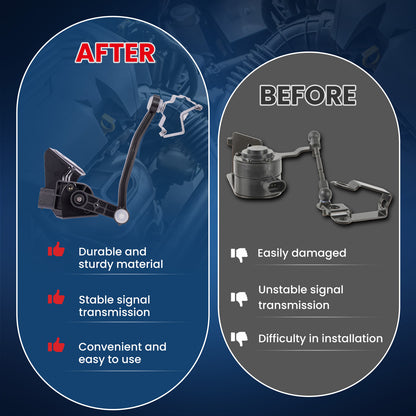 MOCA V10-72-1451 Front Left or Right Ride Leveling Height Sensor Fit for 2004-2009 Audi S4 4.2L & 2005-2009 Audi A4 2.0L & 2005-2009 Audi A4 Quattro 2.0L