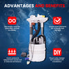MOCA E8856M Fuel Pump Module Assembly for 2008-2013 Nissan Rogue 2.5L & 2014-2015 Nissan Rogue Select 2.5L