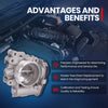 MOCA Throttle Body Fit for 2007-2010 Chevrolet Cobalt L4 2.2L & 2007-2011 Chevrolet HHR L4 2.2L & 2007-2009 Pontiac G5 L4 2.2L