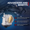 MOCA S20061 Throttle Body Fit for 2009-2014 Nissan Maxima V6 3.5L