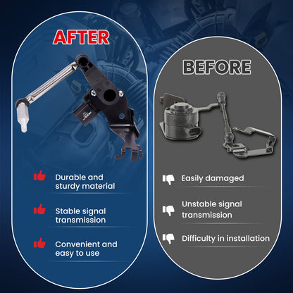 MOCA RH4271 Front Right Ride Leveling Height Sensor Fit for 2018-2024 Audi Q5 2.0L & 2018-2024 Audi SQ5 3.0L & 2019-2024 Audi A6 Quattro 2.0L 3.0L