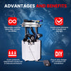 MOCA E3768M Fuel Pump Module Assembly for 2009-2014 Cadillac Escalade 6.2L & 2008-2014 GMC Yukon 5.3L