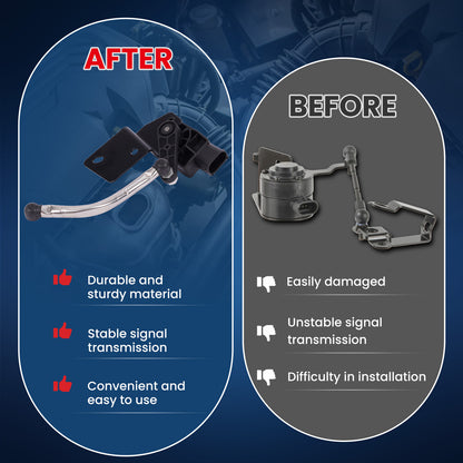 MOCA RH3711 Front Right Height Level Sensor Fit for 2011-2015 Dodge Durango 3.6L 5.7L & 2011-2015 Jeep Grand Cherokee 3.6L 5.7L