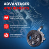 MOCA Power Steering Pump Fit for 2001-2006 Lexus LS430 4.3L