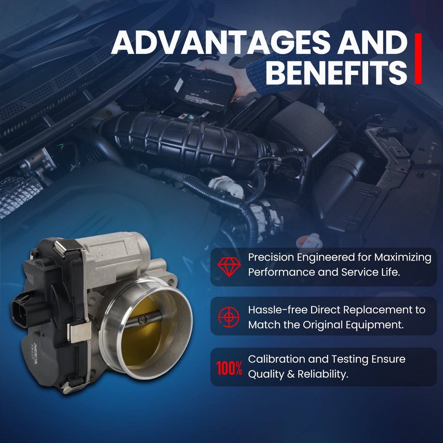 MOCA Fuel Injection Throttle Body - TB050