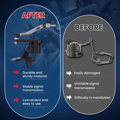 MOCA V10-72-0150 Front Left Ride Leveling Height Sensor Fit for 2010-2017 Audi A5 Quattro 2.0L & 2010-2017 Audi S5 3.0L & 2009-2016 Audi A4 A4 Quattro 2.0L