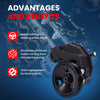 MOCA Power Steering Pump w/ Pulley Fit for 1999-2000 Jeep Grand Cherokee 4.7L & 1999-2004 Jeep Grand Cherokee 4.0L