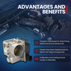 MOCA Throttle Body Fit for 2000-2006 Nissan Sentra L4 1.8L