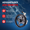 MOCA Power Steering Pump Fit for 1997-2003 Ford F-150 4.2L & 1999-2002 Ford Crown Victoria 4.6L