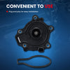 MOCA Electric Engine Water Pump Fit for 2016-2022 Toyota Prius 1.8L & 2017-2022 Toyota Prius Prime 1.8L