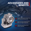 MOCA Throttle Body Fit for 2001-2006 BMW 325Ci 2.5L & 2001-2005 BMW 325i 325xi 2.5L & 2003-2005 BMW Z4 2.5L