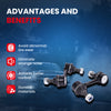 MOCA 2X Front Sway Bar End Links Fit for 1992-1996 Toyota Camry & 1992-1996 Lexus ES300