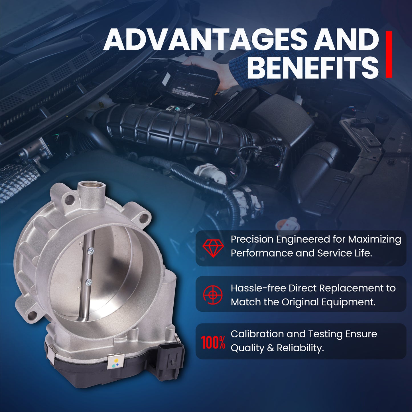 MOCA Fuel Injection Throttle Body - TB4386