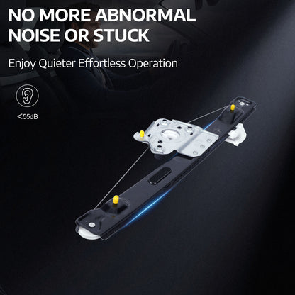 Elevalunas eléctrico trasero izquierdo MOCA compatible con BMW 323i (2006-2011), BMW 335i (2007-2011) y BMW M3 (2008-2011)
