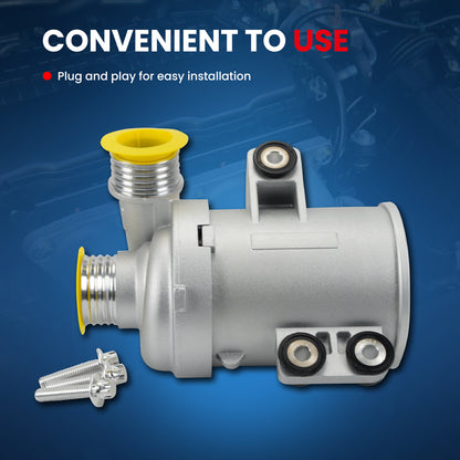Bomba de agua eléctrica MOCA para BMW 328i, 528i Z4 2.0L (2012-2016) y BMW X3 2.0L (2013-2017)