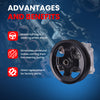 MOCA Power Steering Pump w/ Pulley Fit for 2007-2012 Mazda CX-7