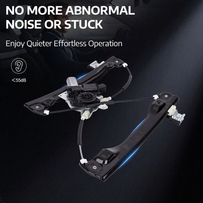 MOCA Front Left Power Window Regulator w/ Motor Fit for 2011-2015 Chevrolet Cruze & 2016 Chevrolet Cruze Limited