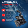MOCA Power Steering Pump Fit for 2001-2005 Ford Explorer 4.0L & 2001-2011 Ford Ranger 4.0L & 1998-2005 Mercury Mountaineer 4.0L & 2001-2009 Mazda B4000 4.0L