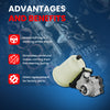 MOCA Power Steering Pump w/ Reservoir Fit for 2003-20010 Dodge Ram 1500 2500 3500 4000 4500 5500