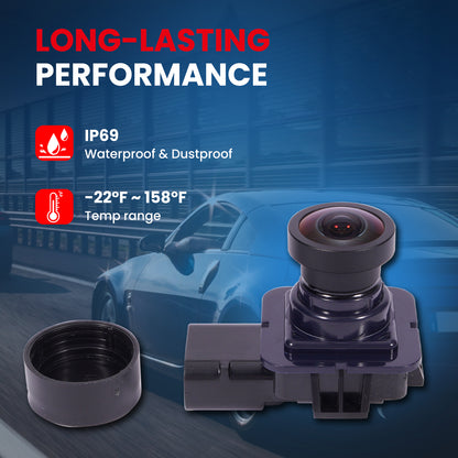 Cámara de asistencia para estacionamiento trasero MOCA 592-006 compatible con Ford Flex 3.5L 2013-2019