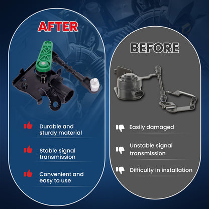 MOCA V10-72-0057 Front Left Ride Leveling Height Sensor Fit for 2011-2018 Audi A8 Quattro & 2012-2018 Audi A7 Quattro & 2012-2018 Audi A6