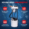 MOCA E4048M Fuel Pump Module Assembly for 2010-2015 Chevrolet Express 2500 & GMC Savana 2500 4.8L 6.0L